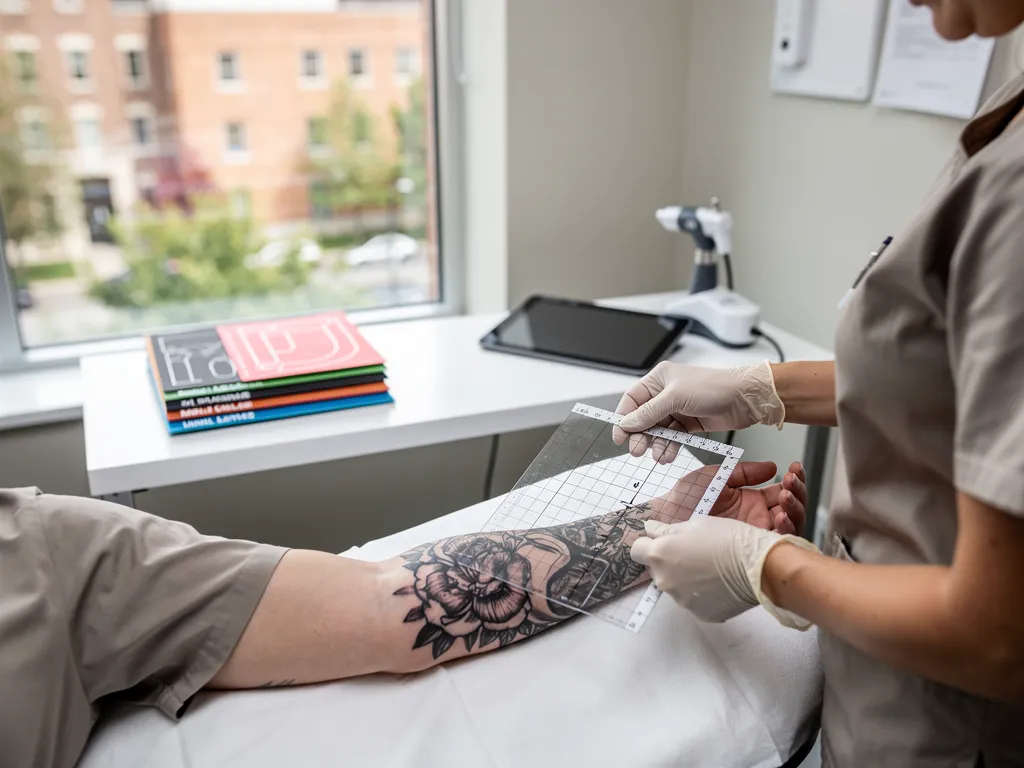 Ottawa tattoo removal pricing chart by tattoo size and sessions